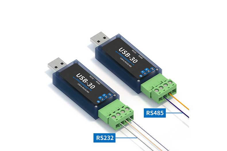 Serial USB-30 to RS232/RS485 Adapter