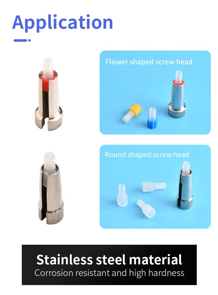 Hand-screwed Tooling for Flangeless Fittings